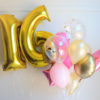 Balloons with Number Bouquet